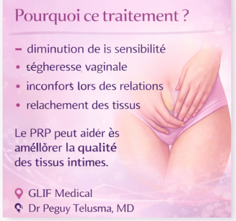 Traitement PRP Vaginal (O-Shot)